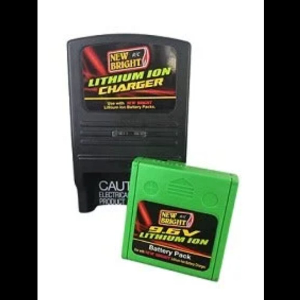 The Battery 9.6v, Lithium-ION Battery & Charging Adapter for New Brigh RC Truck